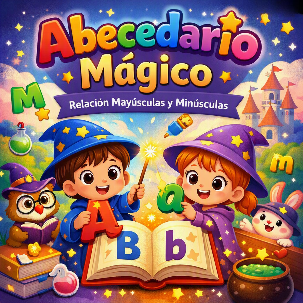 Juego para primero de Primaria Abecedario Mágico